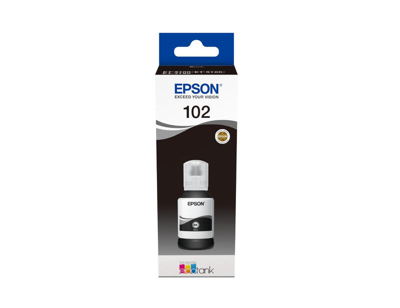 Epson 102 EcoTank pigment zwarte inktfles