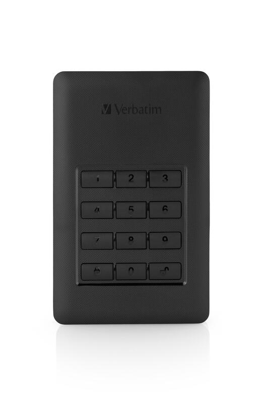 Verbatim Store 'n' Go veilige draagbare harde schijf met toetsbediening 1 TB