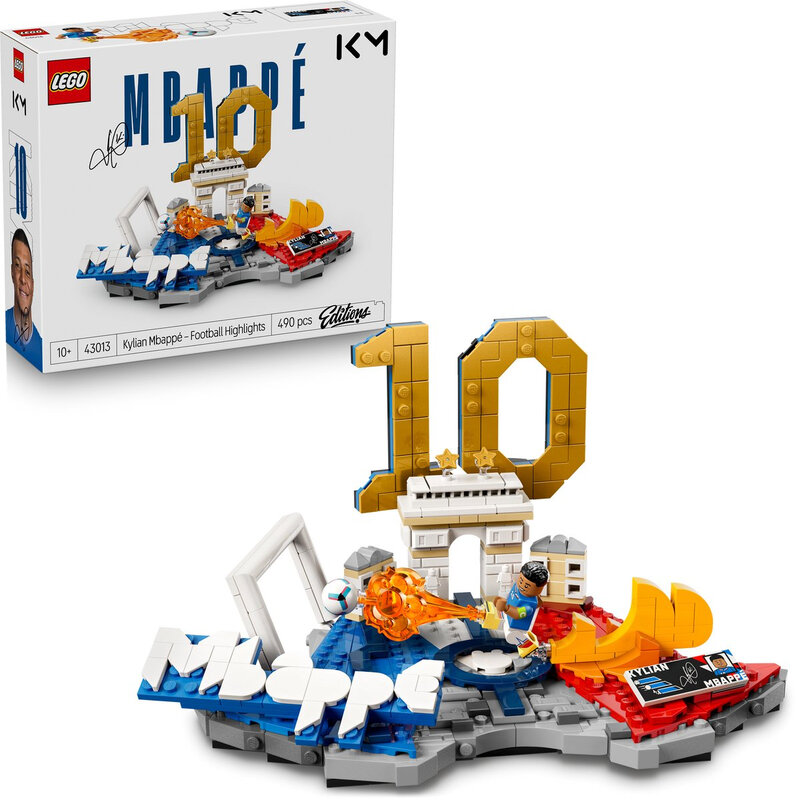 LEGO Editions Football 43013 Kylian Mbappé – Voetbal Hoogtepunten