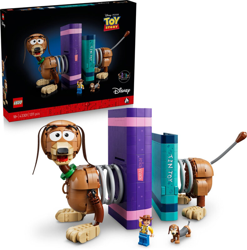 LEGO Disney Pixar 43301 Toy Story Slinky Hond Boekensteunen