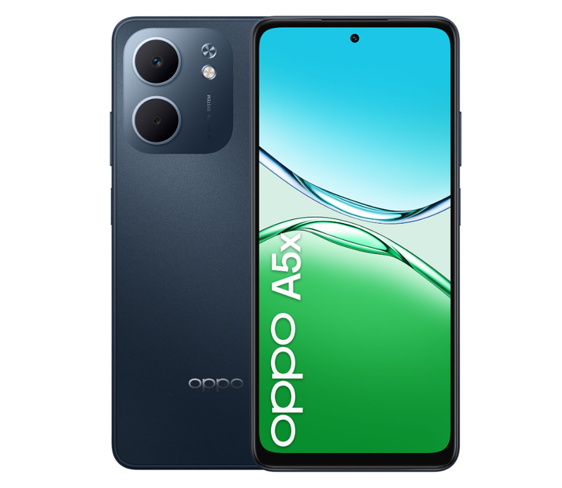 OPPO A5x 128GB Zwart Blauw