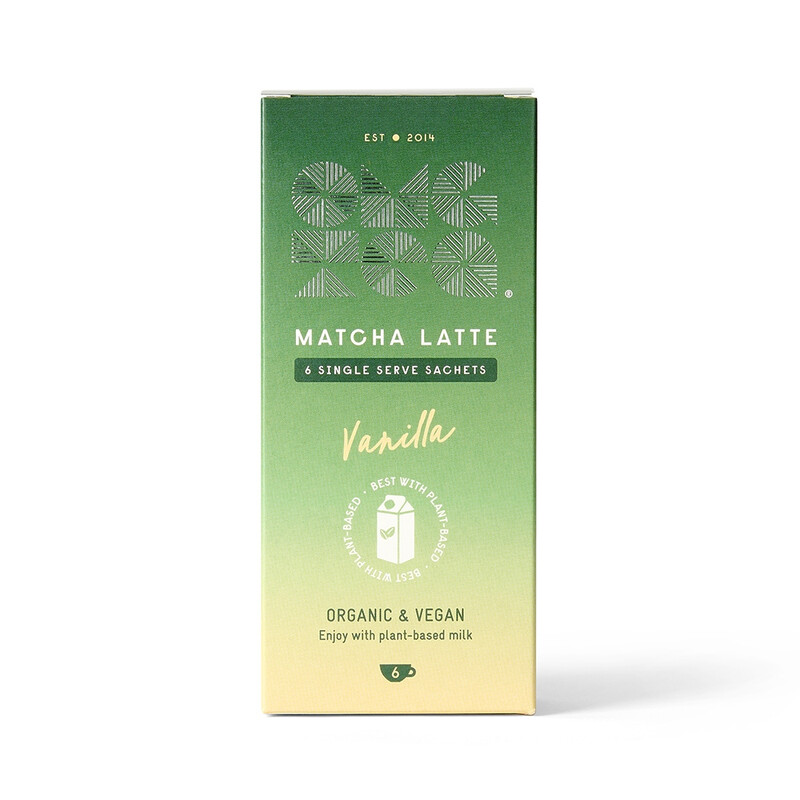Tea Matcha Latte Sachets Vanilla 6x12g