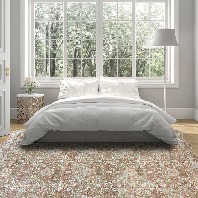 Rug Summer Bloom Rectangle Blush 160x230cm