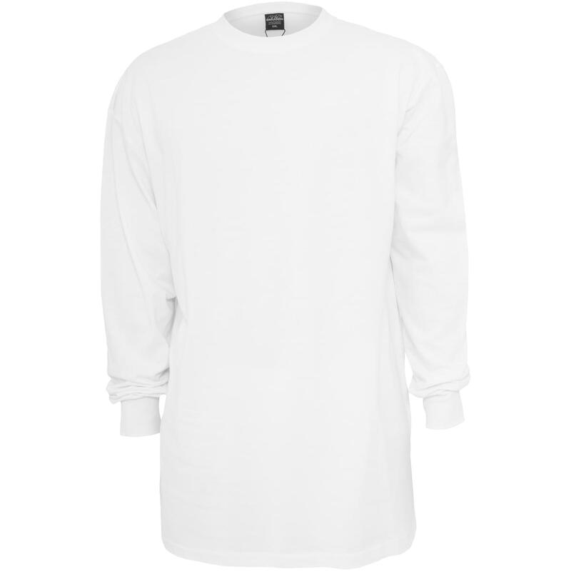 Urban Classics Langes Langarm-T-Shirt Weiß