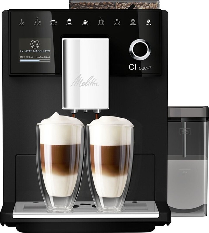Melitta F630-112 CI Touch koffiezetapparaat zwart