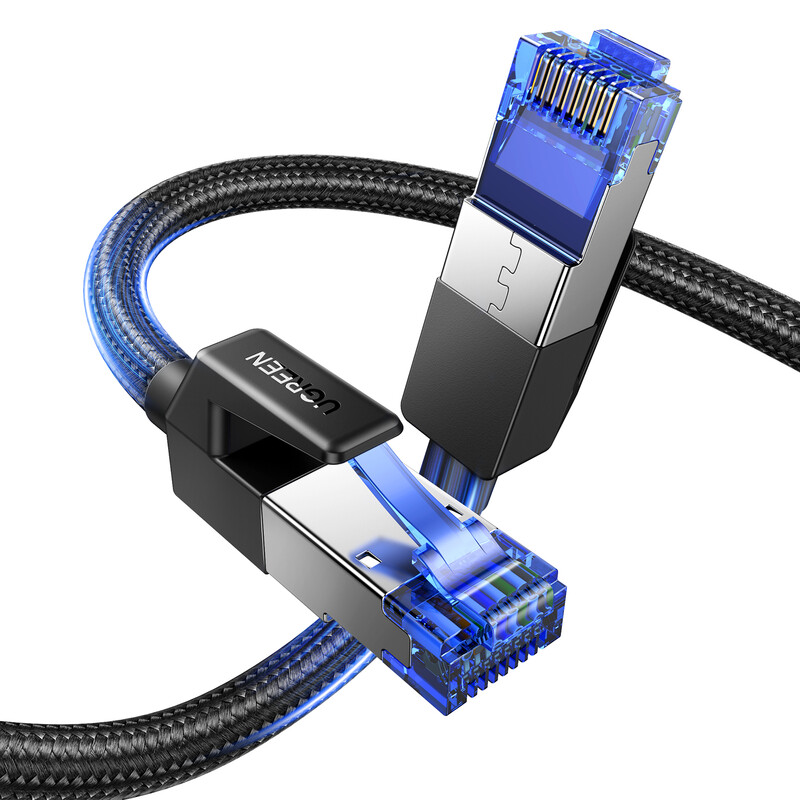 UGREEN Cat8 CLASSⅠF/FTP Round Ethernet Cable With Braid 1.5M