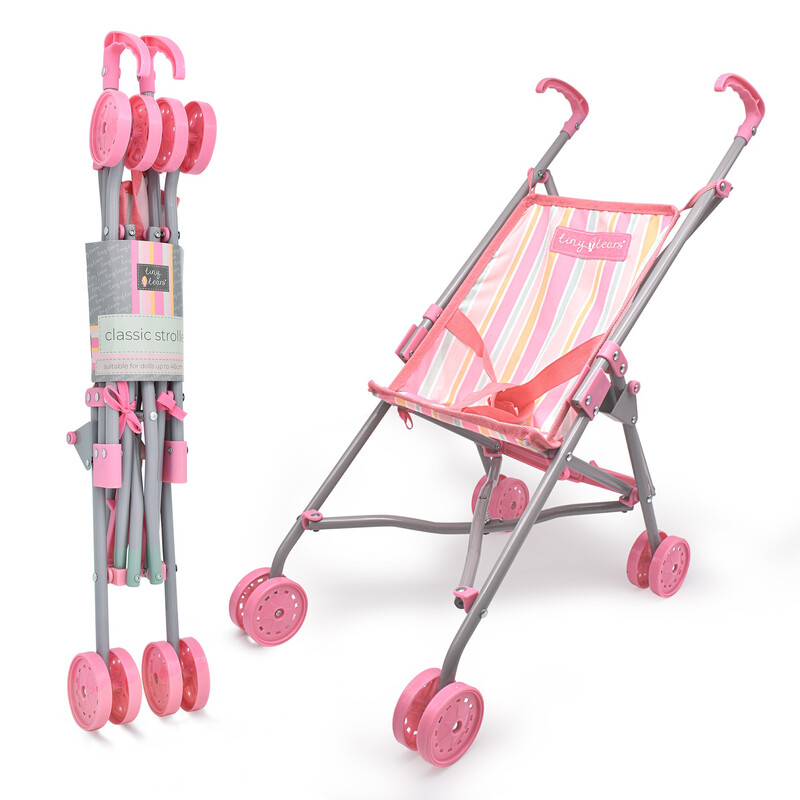 Tiny Tears Stroller - Doll Accessory for Baby Dolls by Tiny Tears, Perfect for Nurturing Play and Imaginary Adventures