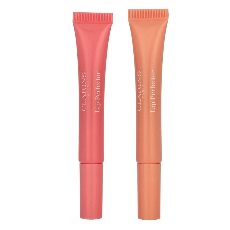 Natural Lip Perfector Duo - 01 Rose Shimmer & 02 Apricot Shimmer