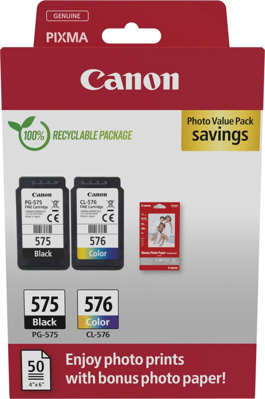 Canon 5438C004 inktcartridge 2 stuk(s) Origineel Zwart, Cyaan, Magenta, Geel