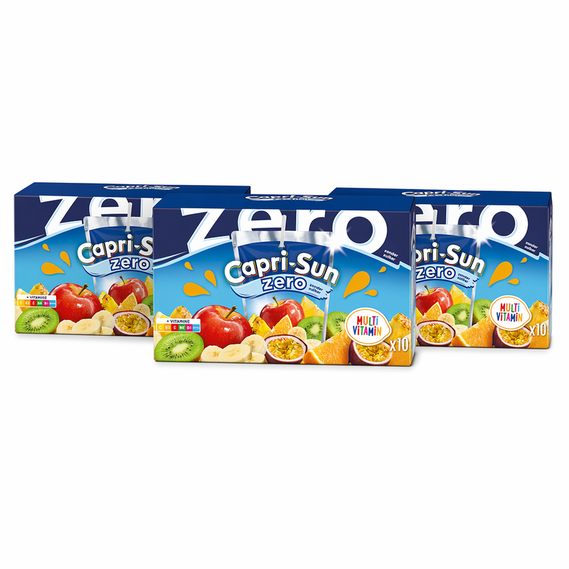 Capri-Sun Multivitamine Zero Sugar – 3 x 10 x 0,2 L