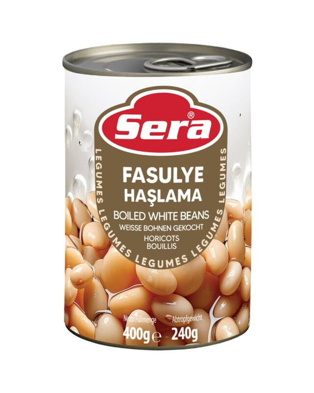 Sera Gekookte Witte Bonen (Faulye Haslama) 400 g (Turks)