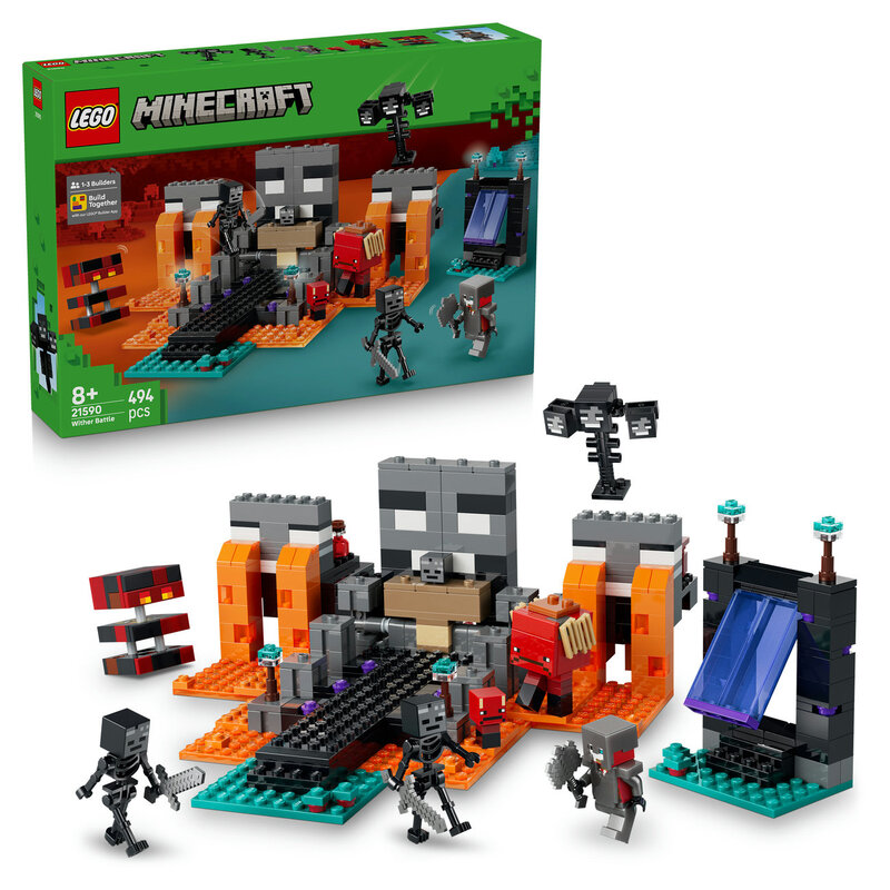 LEGO Minecraft La Bataille du Wither 21590 - vue 9