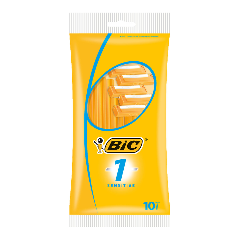 BIC - rasoir peaux sensibles - 10 rasoirs