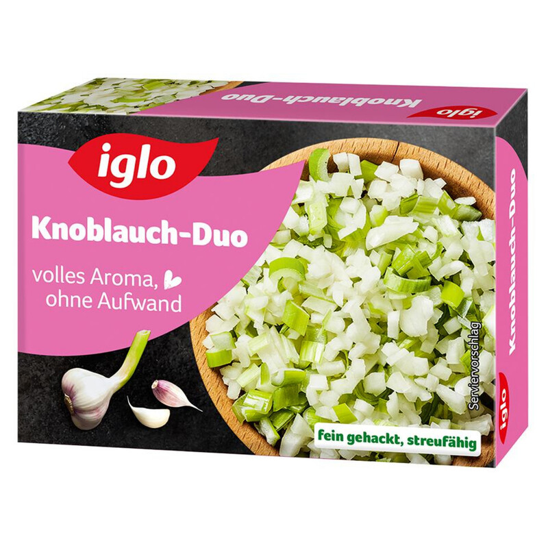 Iglo Knoblauch-Duo fein gehackt 60 g