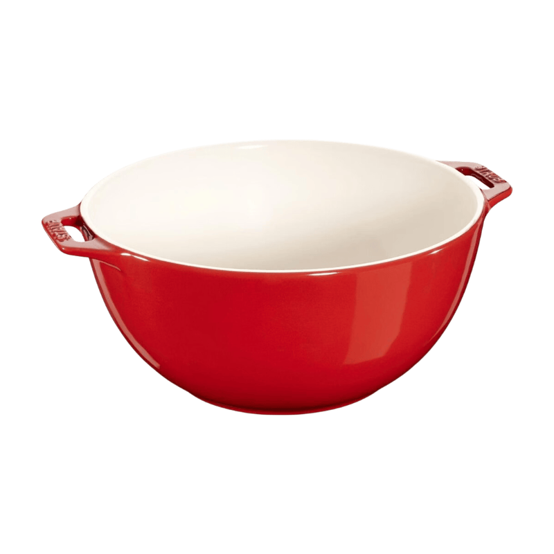 Staub Ceramique Schüssel, 25 cm | Kirsch-Rot | Keramik