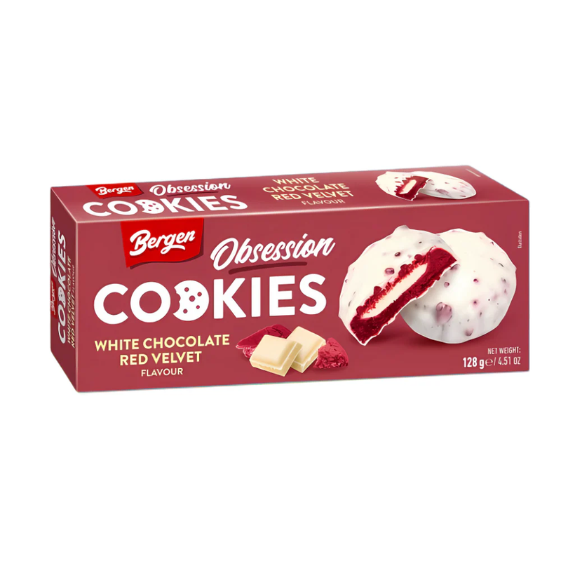 Bergen Cookies Red Velvet Obsession 128 g