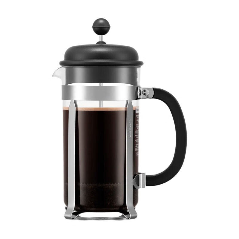 Cafetière À Piston BODUM Caffettiera – 8 Tasses, Verre Borosilicate - vue 2