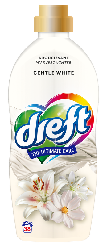 DREFT WASVERZACHTER GENTLE WHITE 38SC