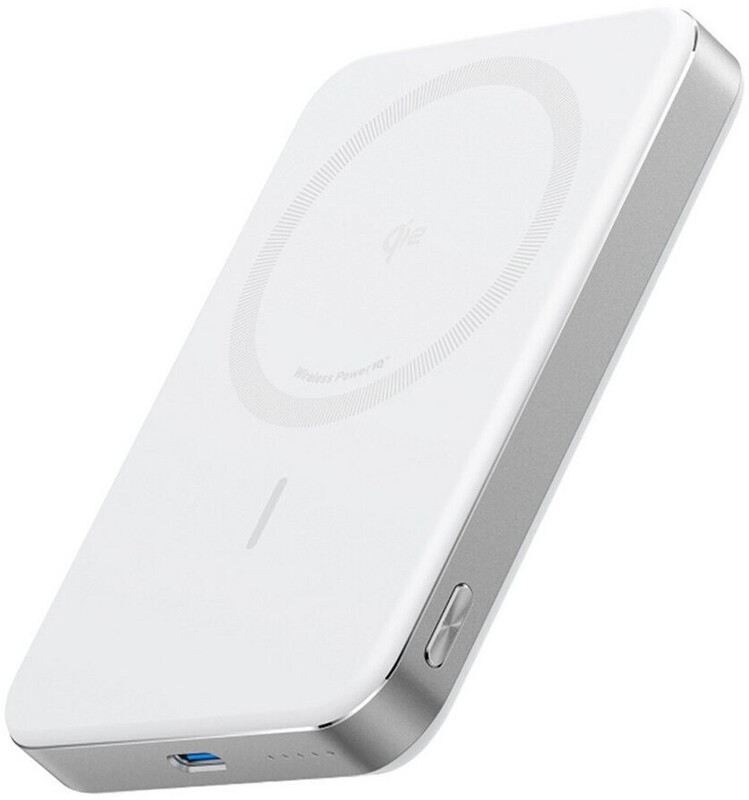 MagGo Powerbank (10.000mAh, Slim, White)