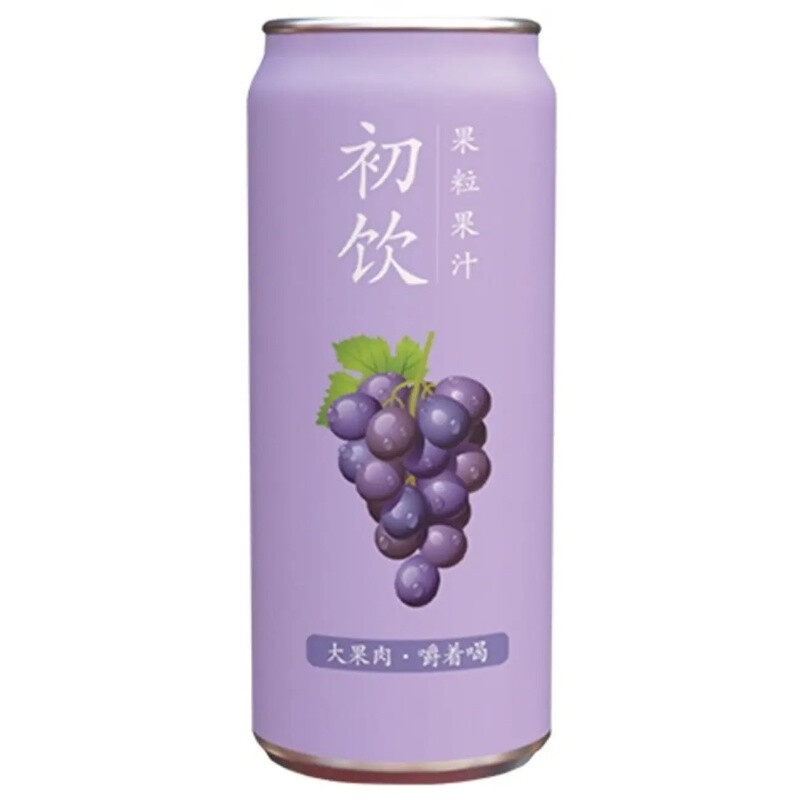 Chu Yin Light 【Cooling】【Hydration】Cy Grape Flavor Juice Drink 500Ml