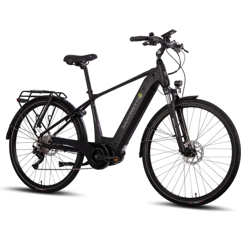Saxonette E-Trekkingbike 28 Zoll Quantum Sport mit 250 W Bafang Mittelmotor, 540 Wh Akku, 100 km Reichweite und Shimano Deore Schaltung