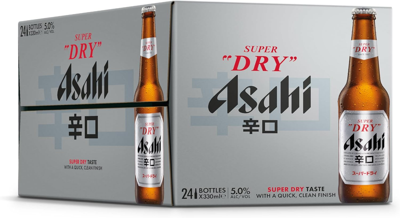 Asahi Super Dry Beer 24X330ml Bottle