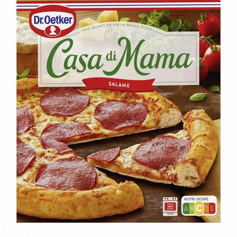 Dr. Oetker Casa Di Mama Salame Pizza - 390 g