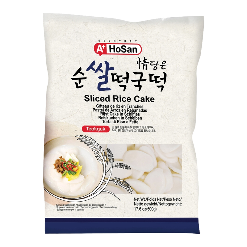 A+ Hosan geschnittener Reiskuchen (Teokguk) 500 g