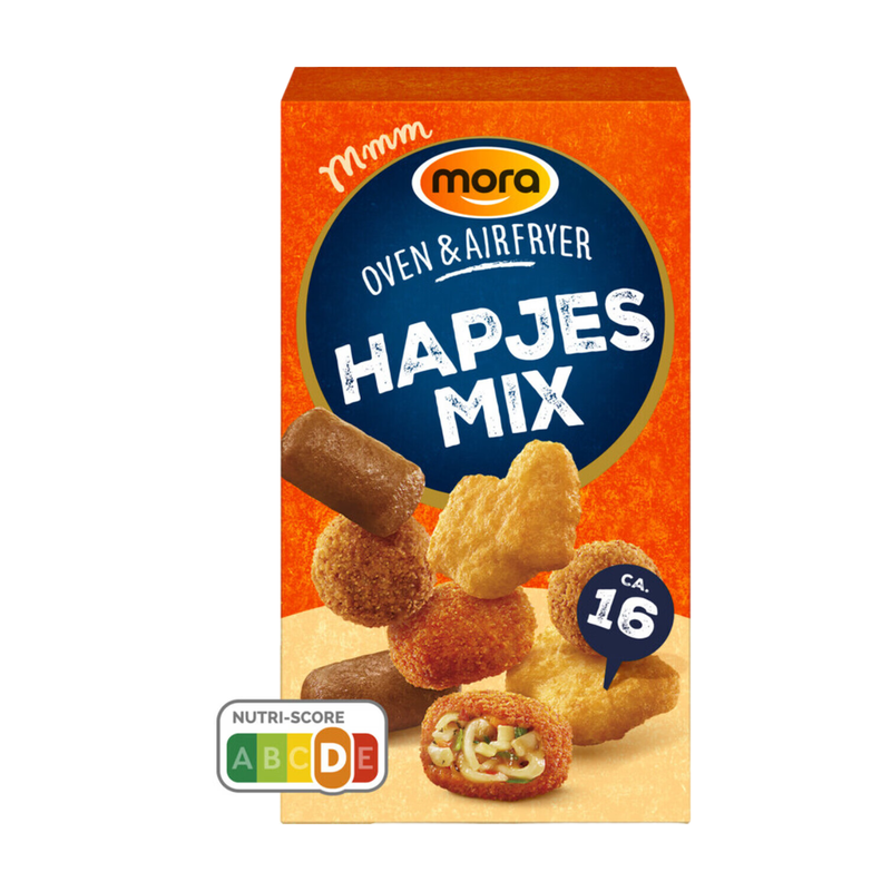 Mora O&A snackmix - 16 stuks