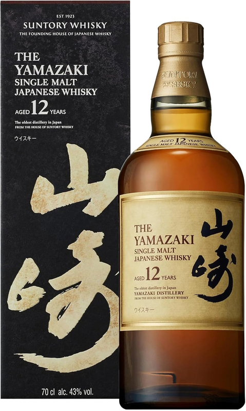 Suntory Yamazaki 12 Year Old Japanese Single Malt Whisky 70Cl