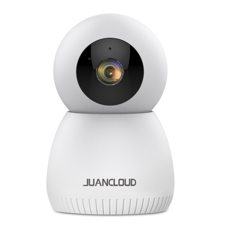 JUANCLOUD 3MP Binnencamera Babyfoon Pan-Tilt Beveiligingscamera's Nachtzicht
