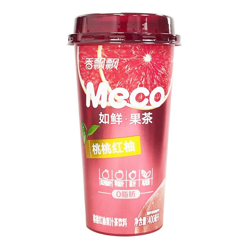 Senpure Meco Pfirsich Grapefruit Fruchtsaft-Teegetränk 400 ml