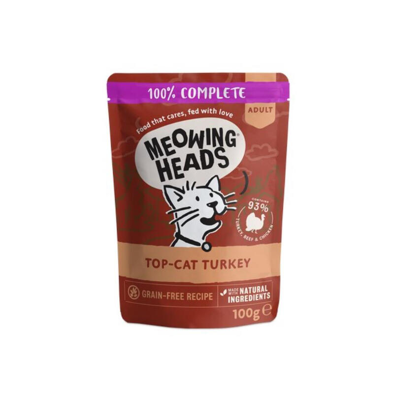 Top Cat Turkey 100g