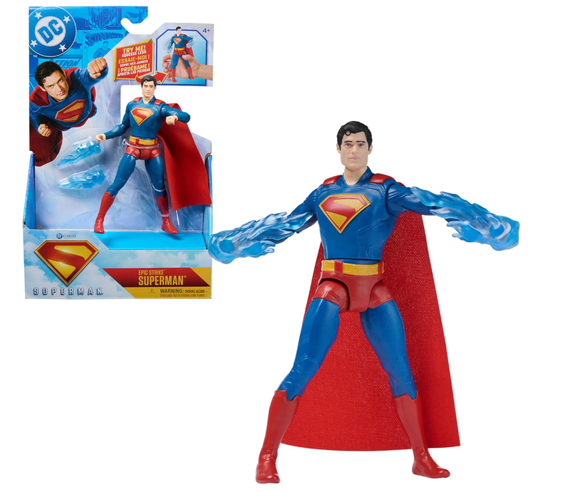 Superman 6in Battle Attack Feature Figure Superman