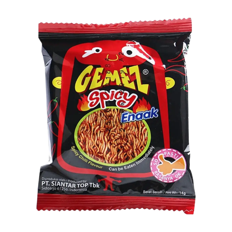 Enaak Crispy Instant Noodle Spicy Chilli Flavour 14g