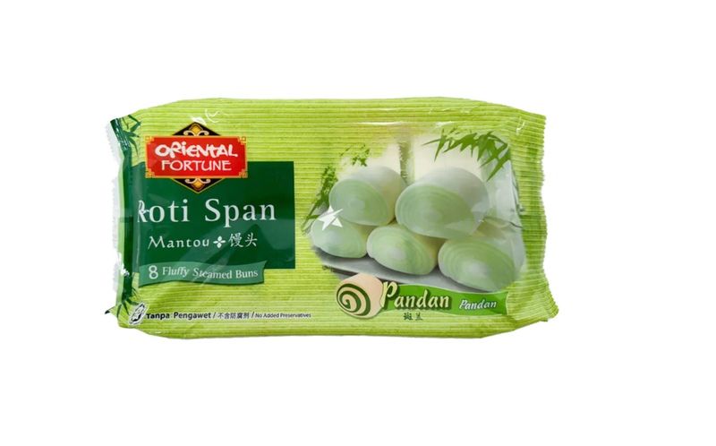 Fortune Steamed Buns - Pandan Flavor 360g