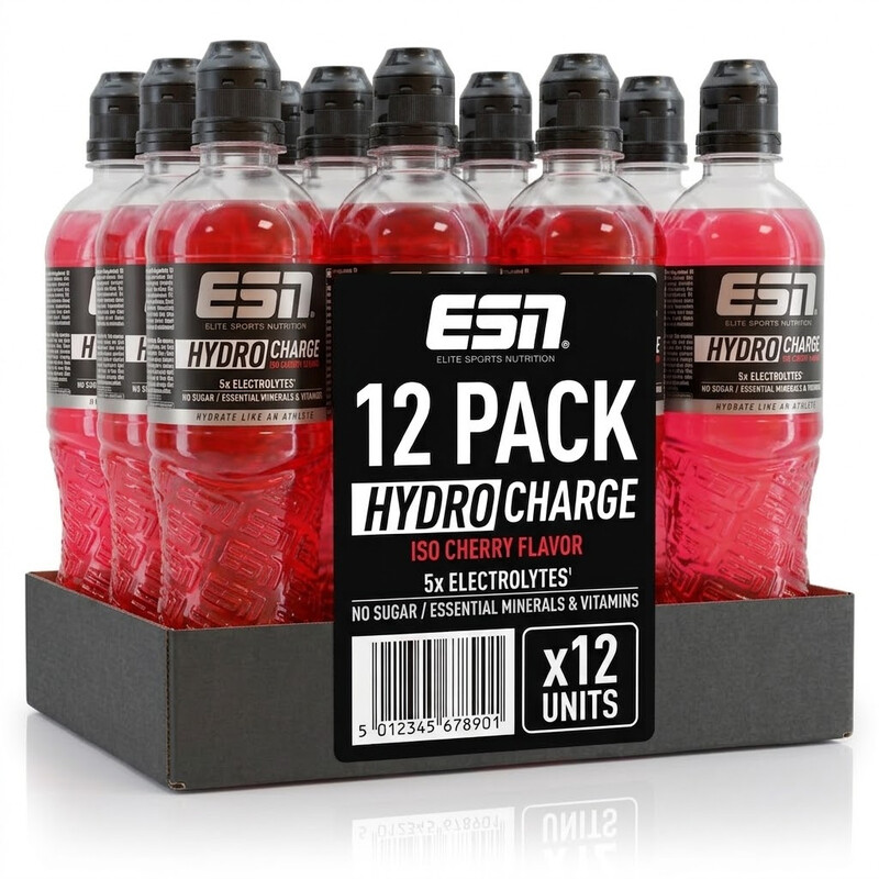 ESN Hydro Charge Iso Drink Kirsche 12 × 0,5 L