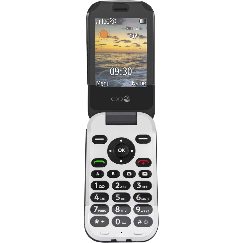 Étui de Protection pour Doro 66206621 Anti Chocs en Cuir Neuf - vue 3