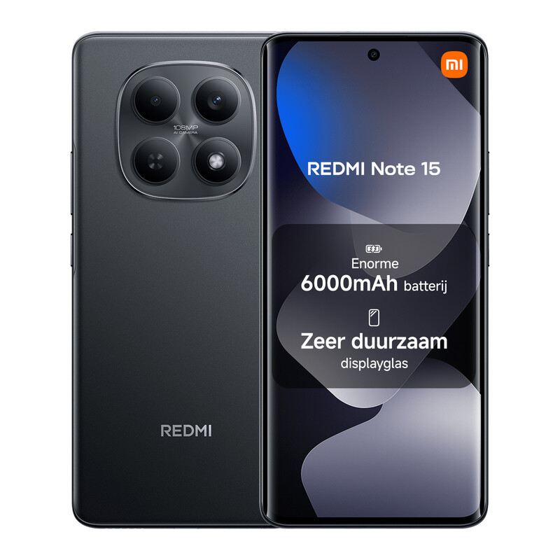 Xiaomi REDMI Note 15 8/256 Zwart