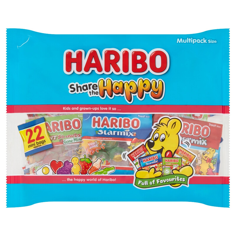 Share The Happy 22 Mini Bags Sweets 352g
