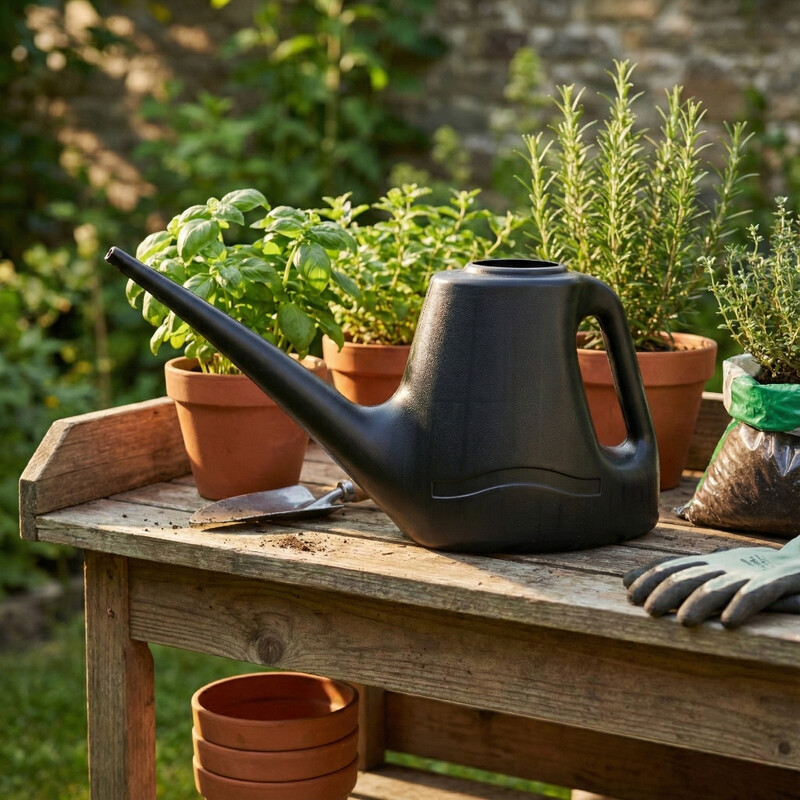 Strata Woodstock Watering Can 1L Green