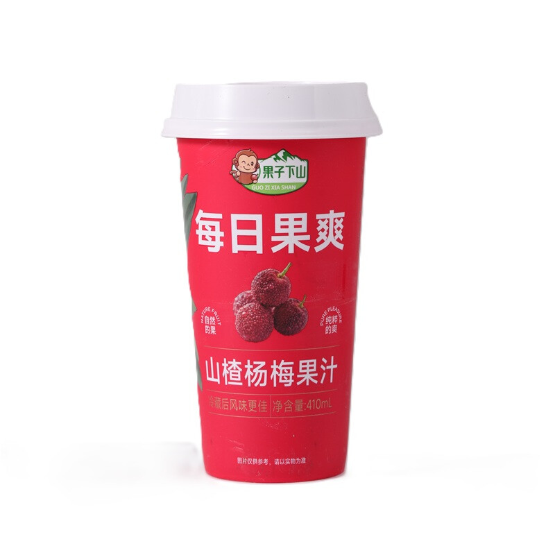 Guozixiashan Daily Fruit Refresh Hawthorn & Bayberry Juice Drink 410ml
