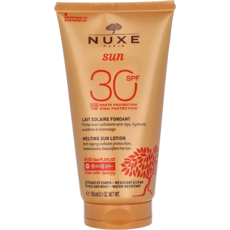 Nuxe Sun Heerlijke Lotion Hoge Bescherming SPF30 150 ml