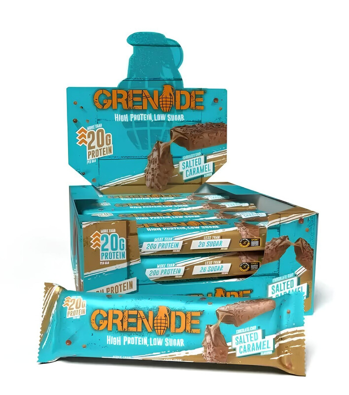 Carb Killa Chocolate Chip Salted Caramel 12 x 60g