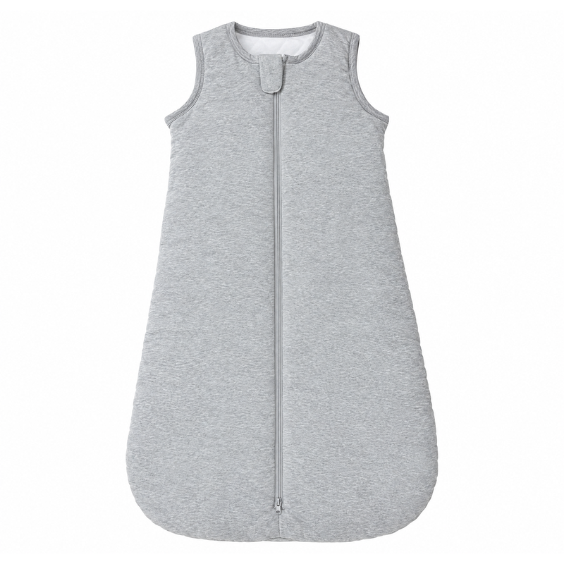 Vowia 100% katoen warme winter babyslaapzak 2,5 TOG - grijs L