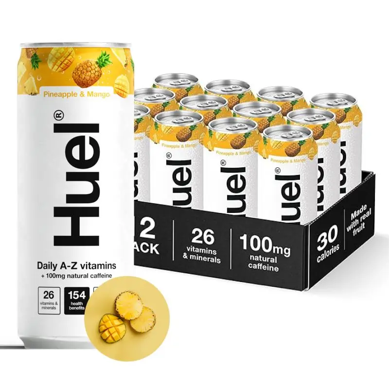 Daily A to Z Vitamin Energy Sparkling Drink Pineapple and Mango Flavour Multipack - 1