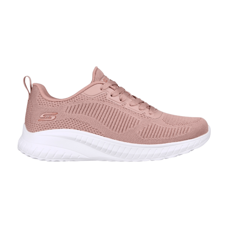 SKECHERS Bobs Squad Chaos Rose/Blanc
