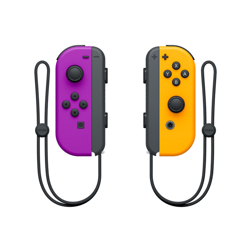 Nintendo Switch Joy-Con-Paar - Neon-Lila/Neon-Orange