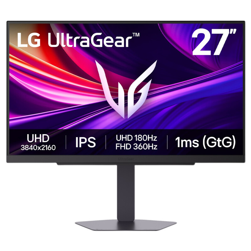 UltraGear 27G810A-B 27-inch IPS 4K UHD, Dual Mode (Max 360Hz) Gaming Monitor