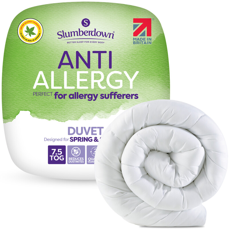 Slumberdown Duvet Anti Allergy 7.5 Tog Double